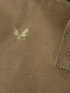 Bennett Winch - Leather-Trimmed Cotton-Canvas Suit Carrier and Holdall