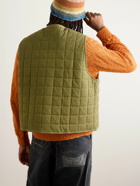 Story Mfg. - Saturn Patchwork Organic Cotton Gilet - Green