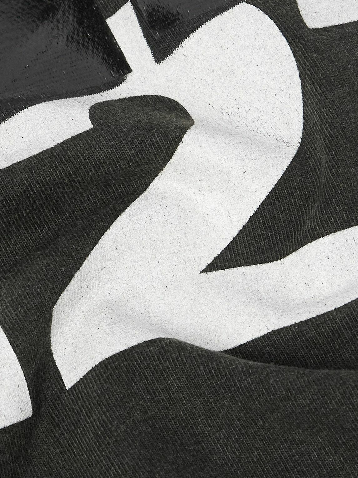 Tシャツ・カットソー RRR123 SS25 T-shirts (INRI LS05 VBLK) RRR123 - Inri Oversized Logo-Print Cotton-Jersey T-Shirt