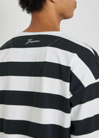 Jacquemus Le Tshirt Mariniére Striped Cotton T-shirt White And Blue
