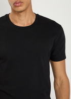 Tom Ford Perforated Cotton T-shirt Black