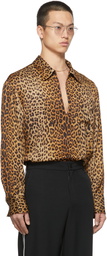 Commission SSENSE Exclusive Leopard Front Cut Rodeo Shirt