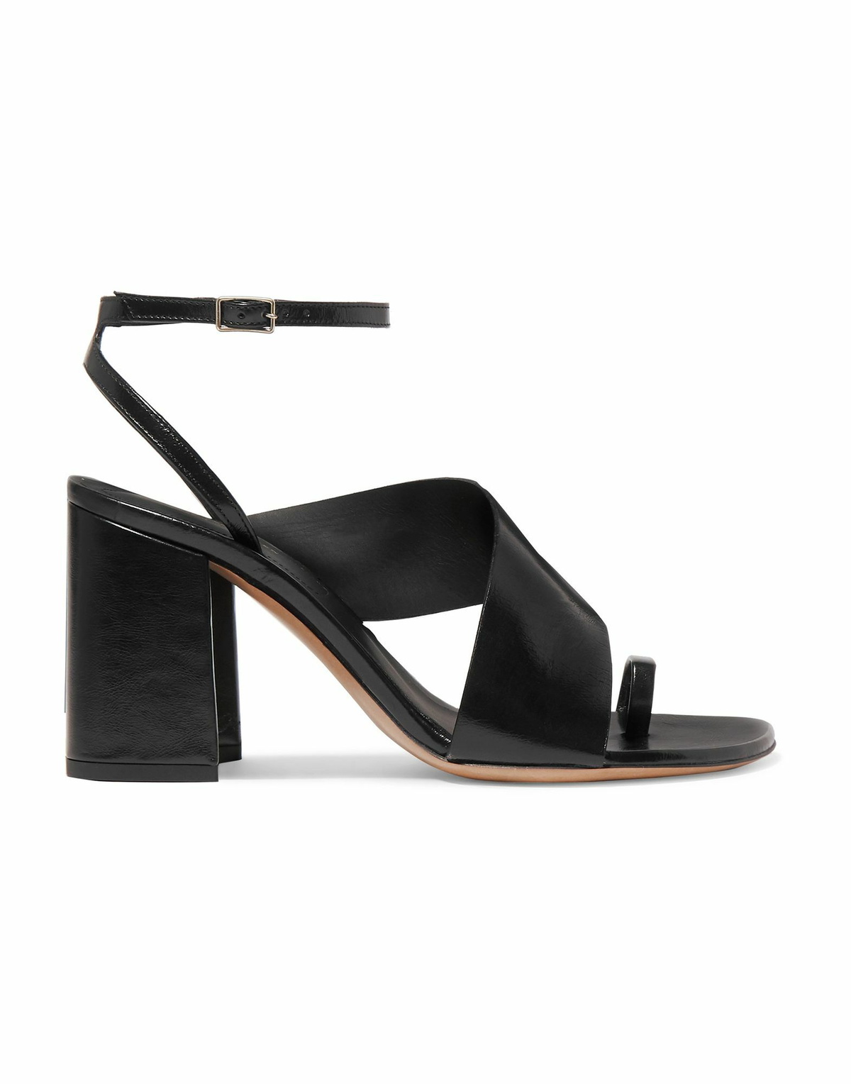 Dries Van Noten Womens Thong sandal in Black