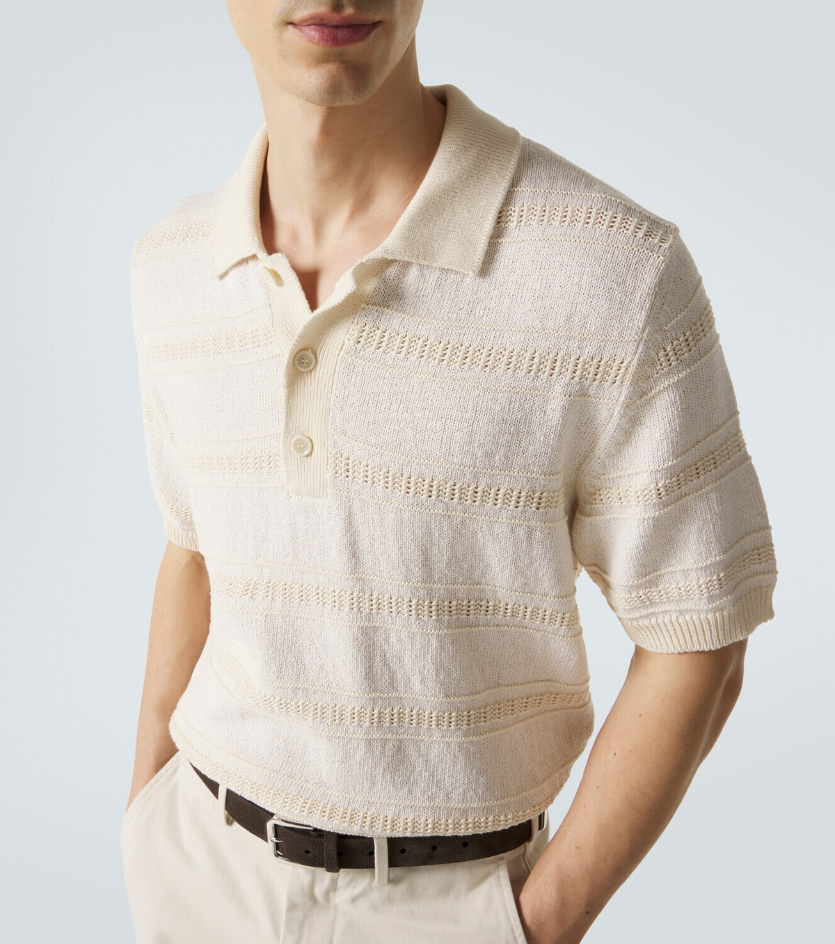 Lardini Cotton polo shirt
