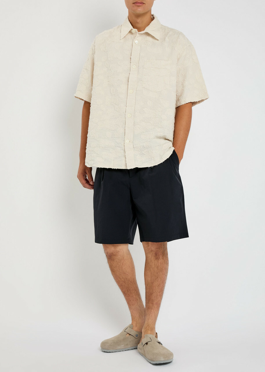 Norse Projects Benn Travel Shell Shorts Navy