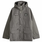 Adidas SPZL F.C. Anorak in Dove Grey