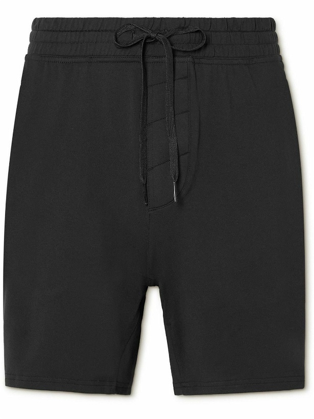 Photo: Outdoor Voices - All Day Stretch-Jersey Drawstring Shorts - Black