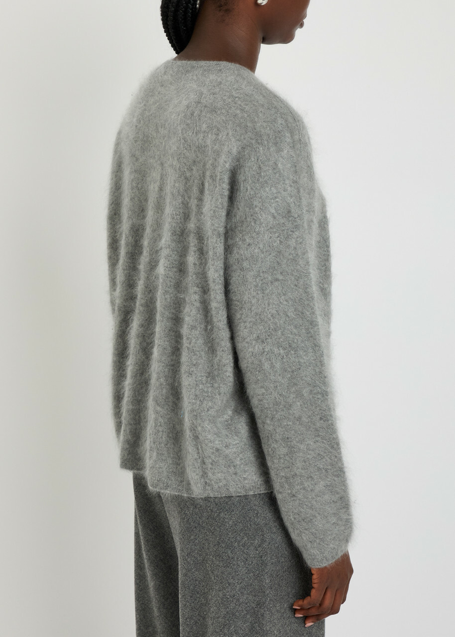 Eileen Fisher Brushed Cashmere Jumper Grey