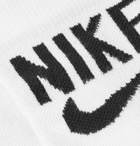 NIKE - Two-Pack Heritage Dri-FIT Socks - White