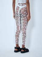 Cecilie Bahnsen Sheer Floral Overlay Skirt