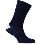 CASTORE - Xerez Logo-Intarsia Stretch-Jersey Socks - White