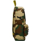 Off-White Multicolor Camouflage Backpack