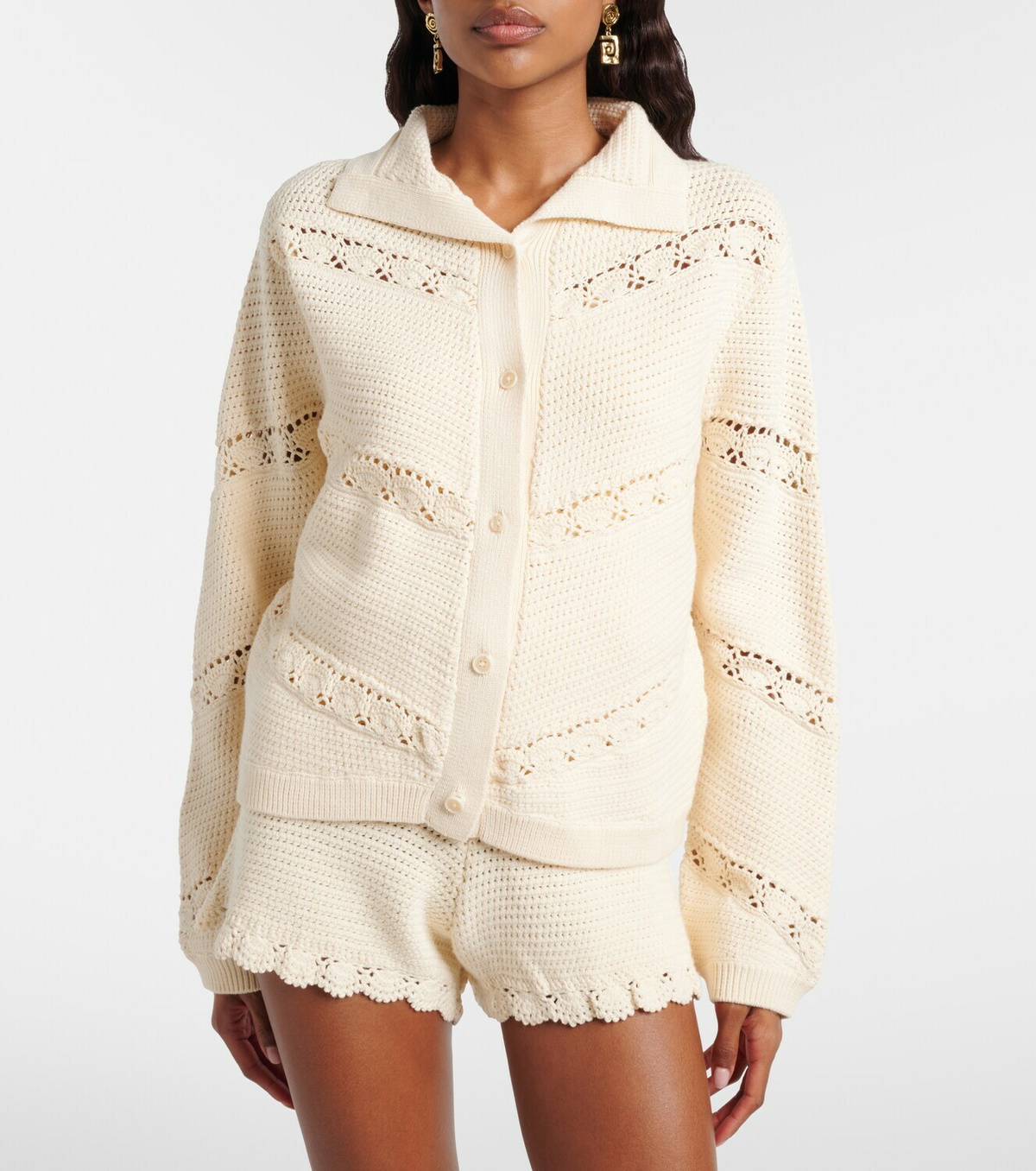Posse Dylan crochet cardigan