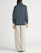 Crossley Womens Turtleneck in Slate blue