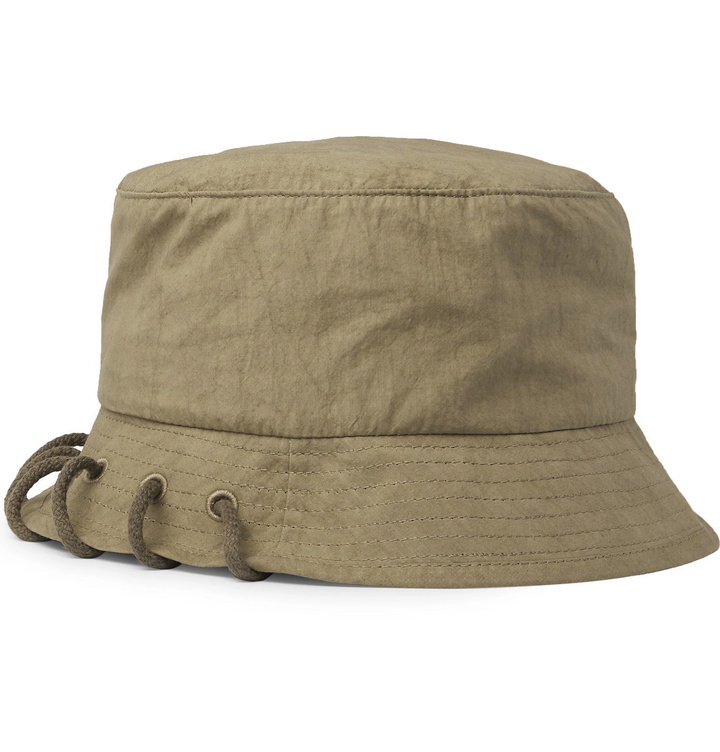 Photo: Craig Green - Laced Cotton Bucket Hat - Green