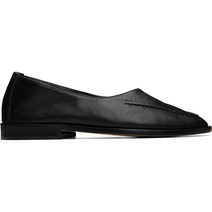 Photo: HEREU Black Juliol W Supple Shiny Loafers