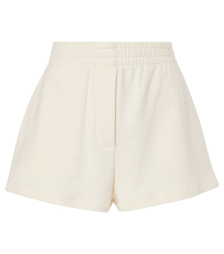 Photo: Prada Cotton fleece shorts