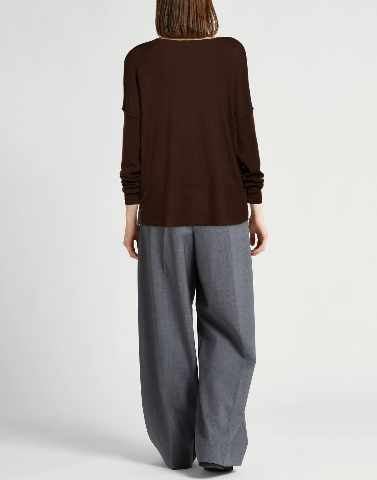Crossley Womens Sweater Chocolate in Brown