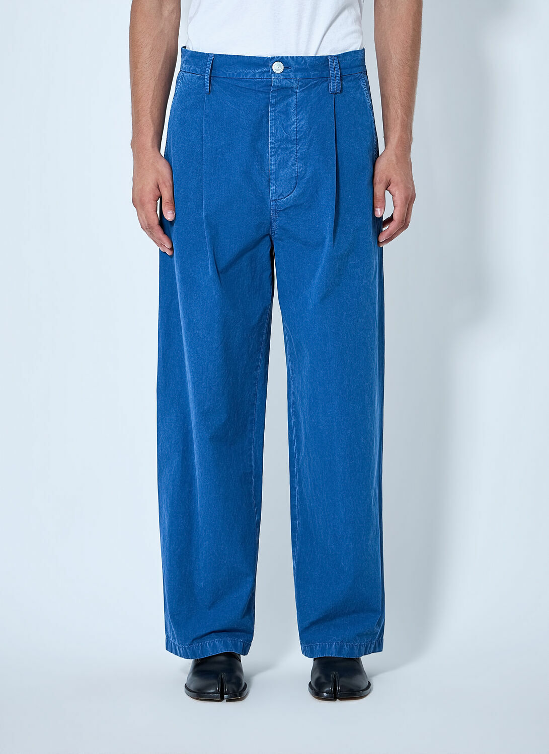 Marni Pleated Wide-Leg Trousers