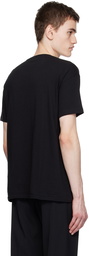 AURALEE Black Seamless T-Shirt