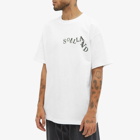 Soulland Men's Metal Letters Logo T-Shirt in White