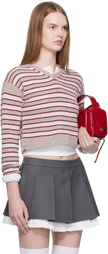 Ashley Williams Beige Molly Knit Sweater