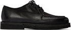 Marsèll Black Moccar Leather Derbys