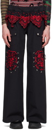 Chopova Lowena Black Lansky Trousers