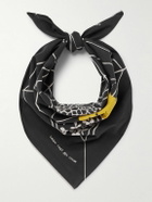 KAPITAL - Fastcolor Printed Selvedge Cotton-Voile Bandana