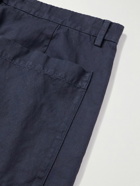 Barena - Velier Straight-Leg Cotton-Blend Suit Trousers - Blue