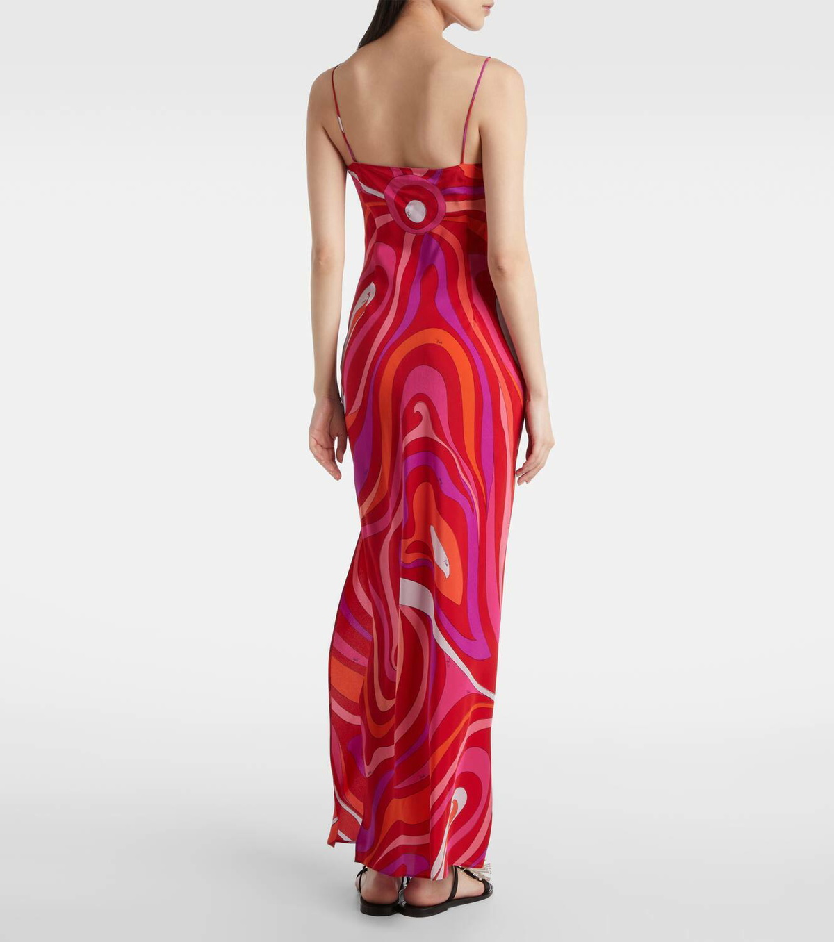 pucci marmo silk slip dress Pucci Marmo silk slip dress Emilio Pucci