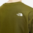 The North Face Men's NSE Patch T-Shirt in Forest Olive