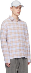 Acne Studios Blue Check Shirt