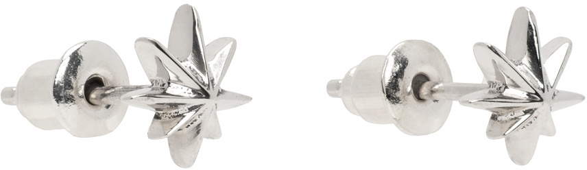 MAPLE Silver Hempstar Earrings