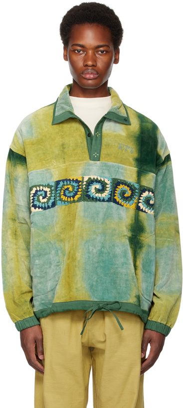 Photo: Story mfg. Green Polite Sweater