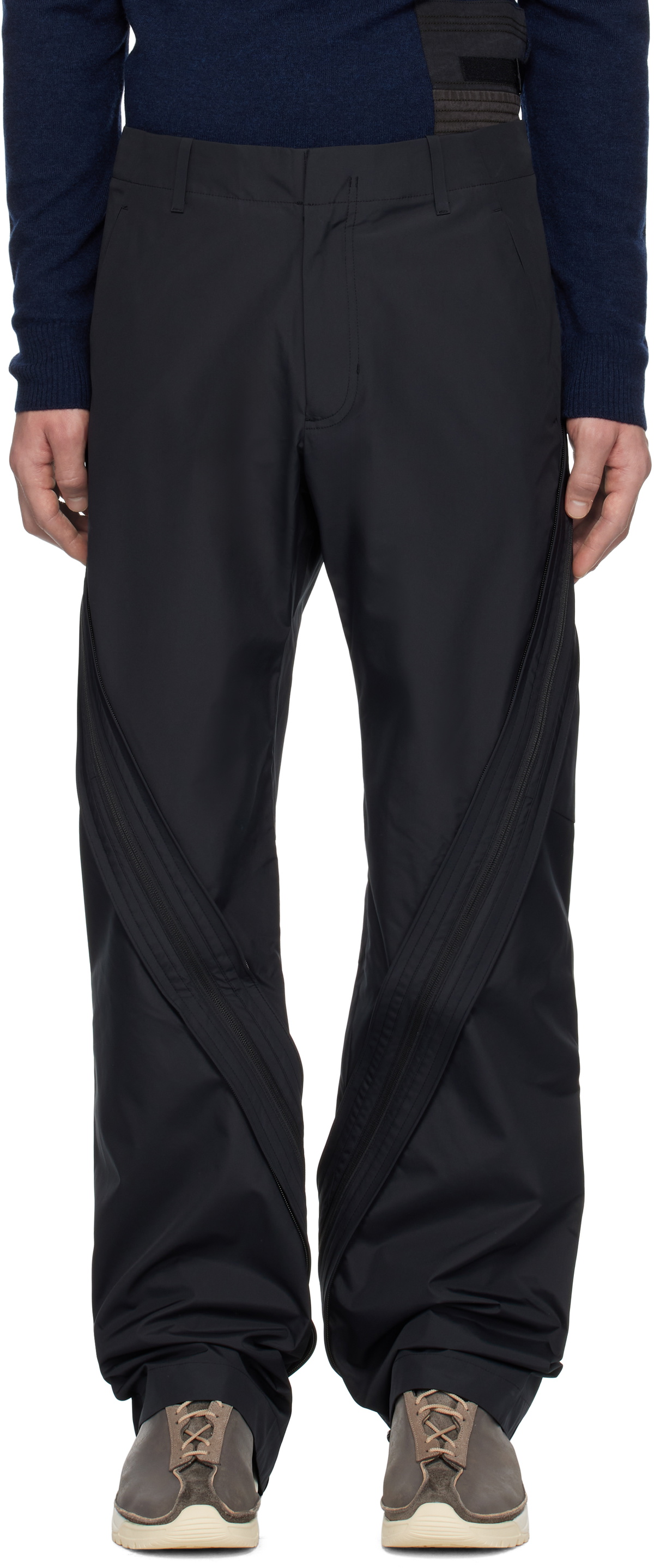 POST ARCHIVE FACTION (PAF) Black 7.0 Center Technical Trousers 