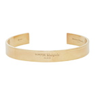 Maison Margiela Gold Bangle Bracelet