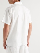 TEKLA - Organic Cotton-Poplin Pyjama Shirt - White