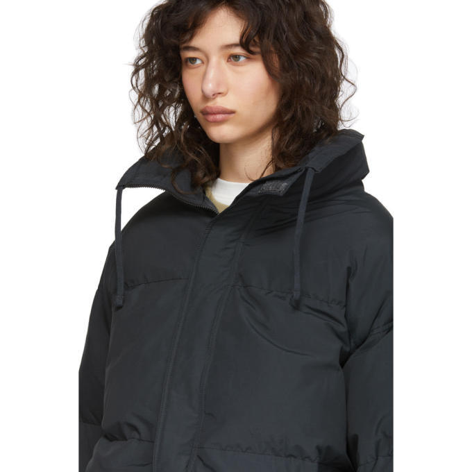 Essentials Black Puffer Jacket Essentials