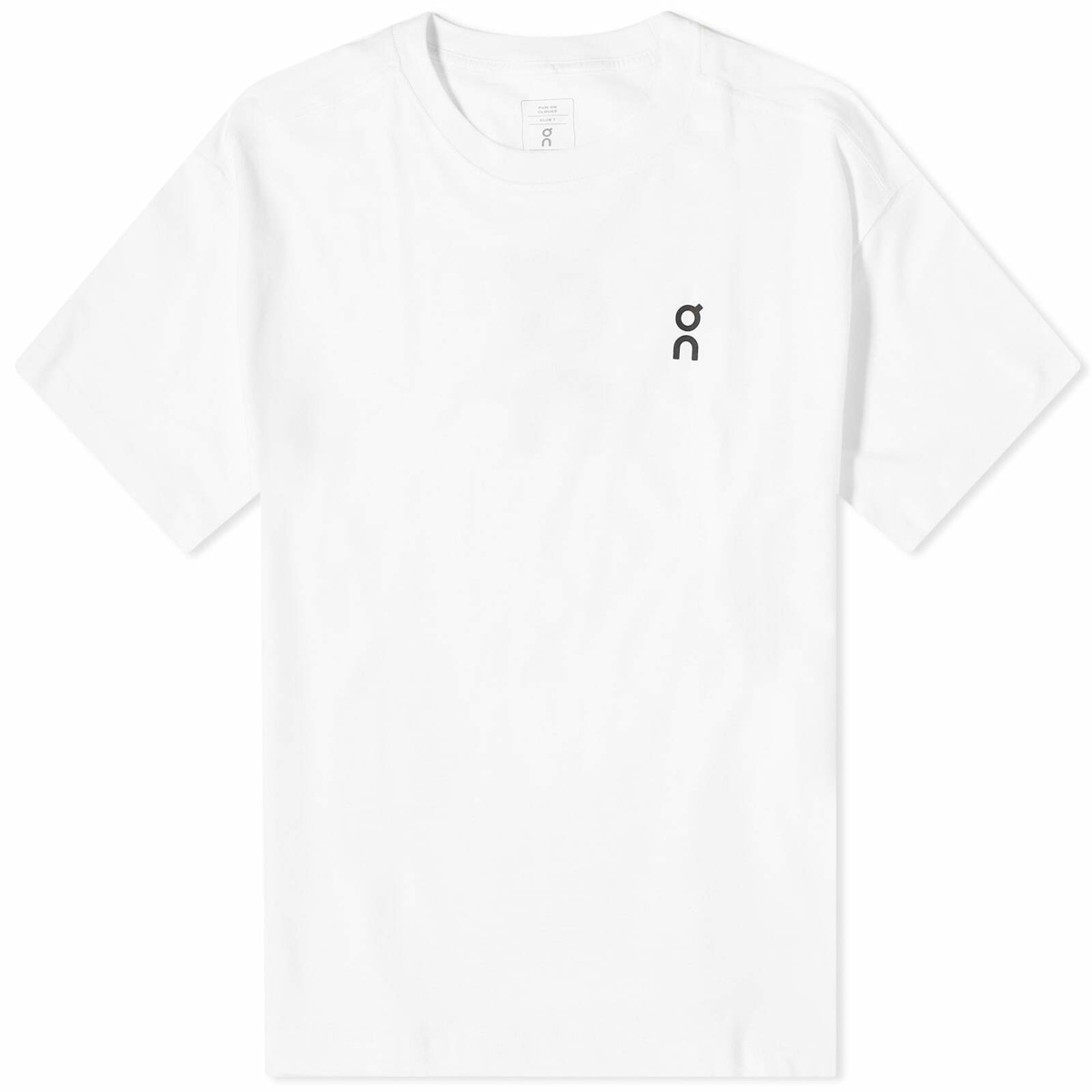 ON Men's Club T-Shirt in White On