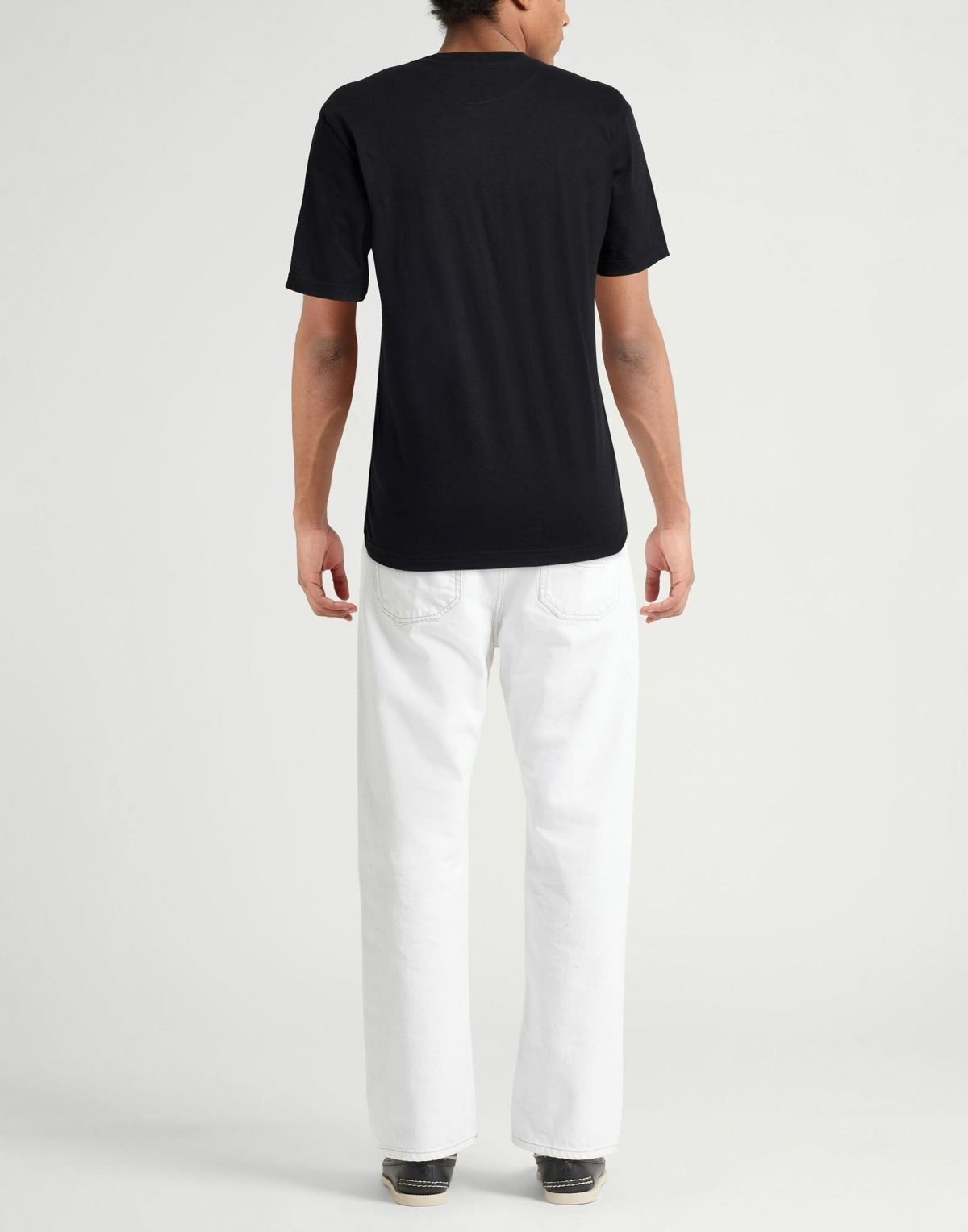 Eleventy Mens T-shirt in Black