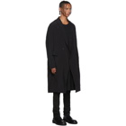 Julius Black Mid-Length Jacket