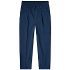 Albam Garment Dyed Ripstop Pleated Trouser