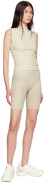 OTTI Off-White Biodegradable Nylon Sport Shorts