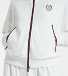 Brunello Cucinelli Cotton-blend piqué hoodie