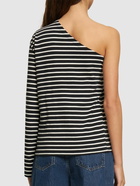 THE FRANKIE SHOP - Jean Cotton One-shoulder Top