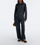 Fendi Fendi Match jacquard suede-trimmed sneakers
