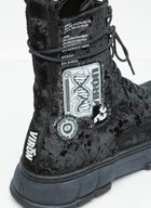Virón 1992 Crushed Velvet Boots