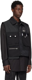 Feng Chen Wang Black Cutout Vest