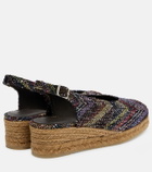 Missoni Joy 30 sequined espadrille wedges